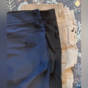 Public Rec All Day Every Day Men’s Pants, Lot of 4 Pairs